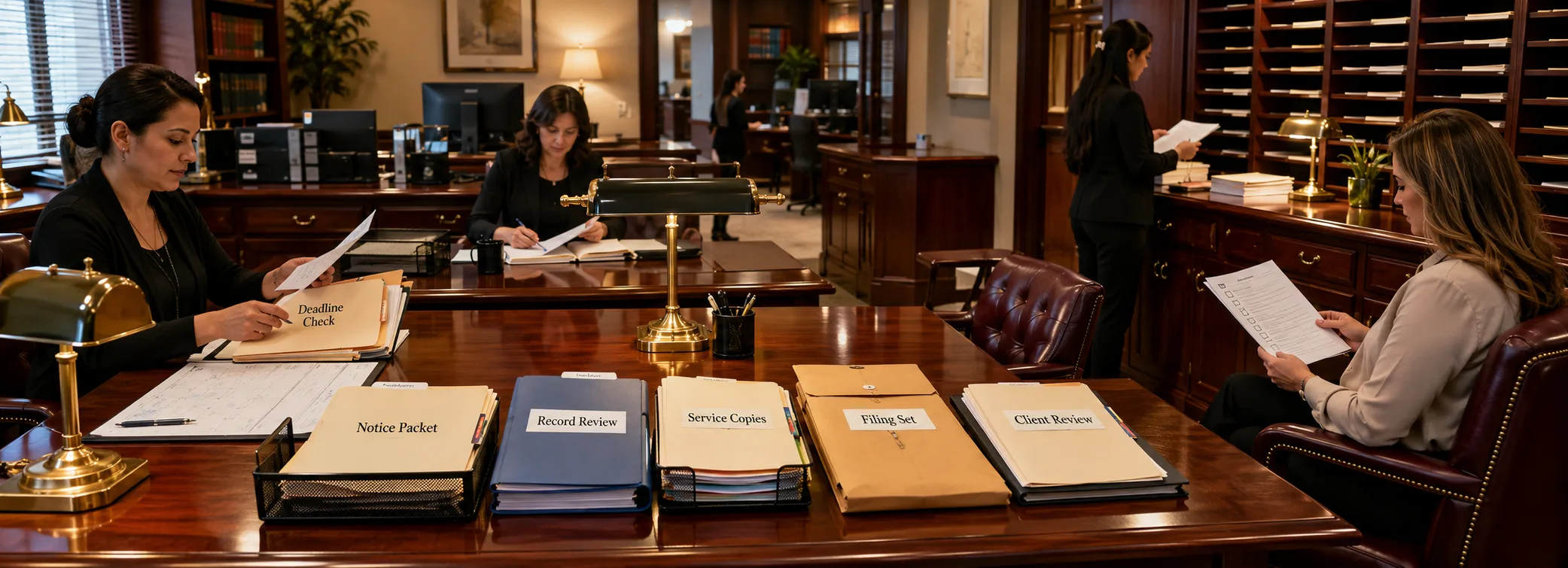 Appeal document preparation, court record packets, notice of appeal forms, and paralegal document support from Discount Court Documents