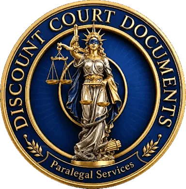 Discount Court Documents crest logo