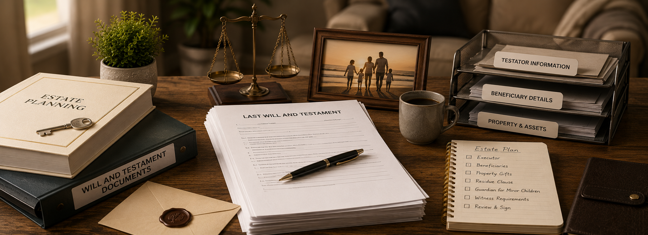 Will and testament forms, estate planning document preparation, and paralegal document support from Discount Court Documents